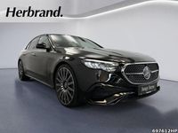 Gebraucht Mercedes E200 AMG 204 PS (150 kW) 2024 Metalliclack obsidianschwarz m Limousine