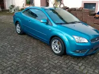 Gebraucht Ford Focus Cabriolet 101 PS (74 kW) 2007 Blau Cabrio