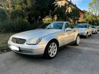 Gebraucht Mercedes SLK230 193 PS (141 kW) 1997 Silber Cabrio