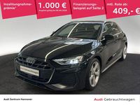 Gebraucht Audi A3 S-Line 150 PS (110 kW) 2024 Mythosschwarz metallic Limousine