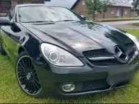 Gebraucht Mercedes SLK200 184 PS (135 kW) 2010 Schwarz Cabrio