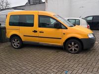Gebraucht VW Caddy 69 PS (50 kW) 2004 Gelb Van / Kleinbus