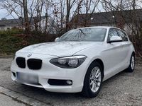 Gebraucht BMW 114 102 PS (75 kW) 2012 Weiß Kleinwagen