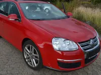 Second-hand VW Golf VI Sportline 160 CP (117 kW) 2008 Roșu Hatchback
