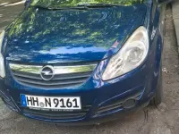 Gebraucht Opel Corsa 95 PS (69 kW) 2008 Blau Kleinwagen