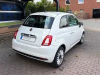 Gebraucht Fiat 500 Lounge 80 PS (58 kW) 2016 Weiß Kleinwagen