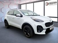 gebraucht Kia Sportage Black Edition 2WD *Klimautomatik*Sitzheizung*Lederpolsterung*Navi*Allwetterreifen*Alu 17"*