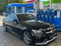 Gebraucht Mercedes C180 AMG line 156 PS (114 kW) 2016 Schwarz Coupé