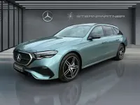 Gebraucht Mercedes E300 AMG Line Premium Plus 197 PS (144 kW) 2024 Metalliclack verdesilber Kombi