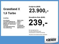 gebraucht Opel Grandland X 1,6 Turbo ELEGANCE Tech Pak. Park&Go