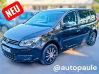 Gebraucht VW Touran Trendline 105 PS (77 kW) 2013 Schwarz Van / Kleinbus