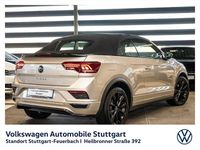 Gebraucht VW T-Roc Cabriolet R-line 150 PS (110 kW) 2021 Schwarz Cabrio