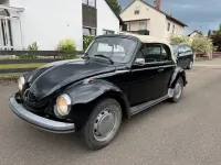 Gebraucht VW Käfer Karmann 60 PS (44 kW) 1973 Schwarz Cabrio