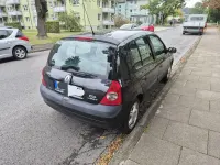 Gebraucht Renault Clio II 75 PS (55 kW) 2006 Schwarz Kleinwagen