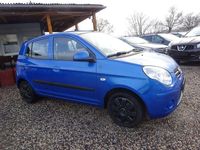 Gebraucht Kia Picanto Attract 65 PS (47 kW) 2009 Blau Kleinwagen
