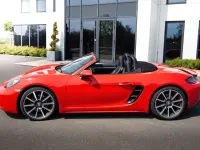Gebraucht Porsche 718 Boxster 299 PS (219 kW) 2017 Rot Cabrio