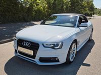 Gebraucht Audi A5 Cabriolet S-Line 245 PS (180 kW) 2015 Weiß Cabrio
