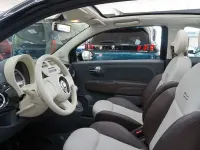 Gebraucht Fiat 500 Lounge 86 PS (63 kW) 2011 Schwarz Cabrio