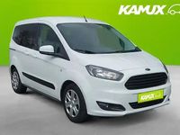 Gebraucht Ford Tourneo Courier 101 PS (74 kW) 2017 Weiß Van / Kleinbus