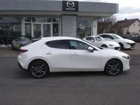 Gebraucht Mazda 3 Selection 179 PS (131 kW) 2022 Snowflake white pearl Kleinwagen