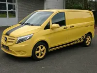 Gebraucht Mercedes Vito 190 PS (139 kW) 2017 Gelb Van