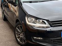 Gebraucht VW Sharan 150 PS (110 kW) 2017 Schwarz Van / Kleinbus