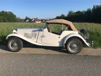 Używany MG TD 54 KM (39 kW) 1952 Biały Kabriolet
