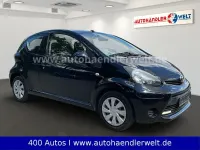 Gebraucht Toyota Aygo Basis 68 PS (50 kW) 2014 Schwarz Kleinwagen