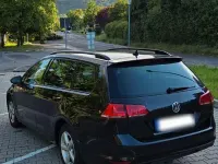 Gebraucht VW Golf VII Comfortline 110 PS (80 kW) 2015 Schwarz Kombi