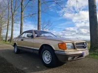 Gebraucht Mercedes 380 1983 Gold Coupé