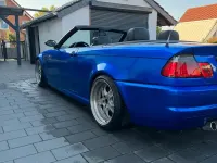 Gebraucht BMW 323 Cabriolet 170 PS (125 kW) 2000 Blau Cabrio