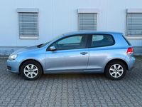 Gebraucht VW Golf VI Trendline 80 PS (58 kW) 2009 Blau Kleinwagen