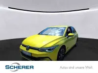 Gebraucht VW Golf VII Style 204 PS (150 kW) 2021 Gelb Kleinwagen
