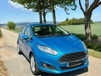 Gebraucht Ford Fiesta Titanium 101 PS (74 kW) 2013 Blau Kleinwagen
