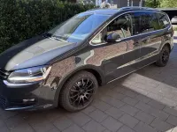 Gebraucht VW Sharan Sound 150 PS (110 kW) 2017 Grau Van / Kleinbus