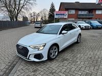 Gebraucht Audi A3 S-Line 150 PS (110 kW) 2021 Weiß Limousine
