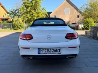 Gebraucht Mercedes C220 AMG line 194 PS (142 kW) 2022 Weiß Cabrio