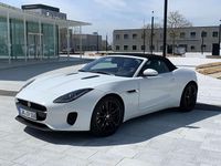 Gebraucht Jaguar F-Type R-Dynamic 300 PS (220 kW) 2018 Weiß Cabrio