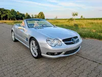 Gebraucht Mercedes SL500 AMG 306 PS (225 kW) 2004 Silber Cabrio
