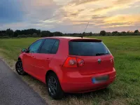Gebraucht VW Golf VI United 80 PS (58 kW) 2008 Rot Kleinwagen