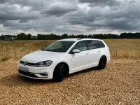 Gebraucht VW Golf VII 110 PS (80 kW) 2017 Weiß Kombi