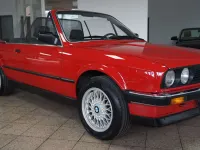 Gebraucht BMW 320 Cabriolet 129 PS (94 kW) 1987 Zinoberrot Cabrio