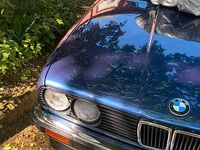 Brugt BMW 320 1988 Blå Cabriolet