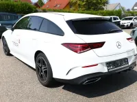 Gebraucht Mercedes CLA200 AMG line 150 PS (110 kW) 2023 Weiß Coupé
