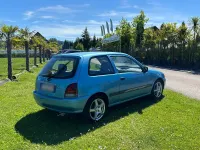Gebraucht Toyota Starlet 75 PS (55 kW) 1996 Blau Kleinwagen