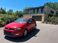 Gebraucht VW Polo Edition 69 PS (50 kW) 2011 Rot Kleinwagen