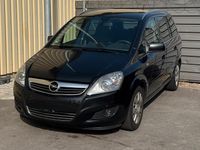 Gebraucht Opel Zafira 125 PS (91 kW) 2012 Schwarz Van / Kleinbus