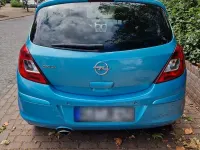 Gebraucht Opel Corsa Satellite 87 PS (63 kW) 2011 Blau Kleinwagen