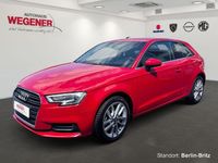 Gebraucht Audi A3 Design 116 PS (85 kW) 2017 Rot Kleinwagen