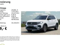 Neu VW T-Cross 116 PS (85 kW) 2026 Pure white SUV